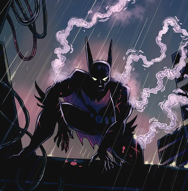 cover digital illustration batman beyond