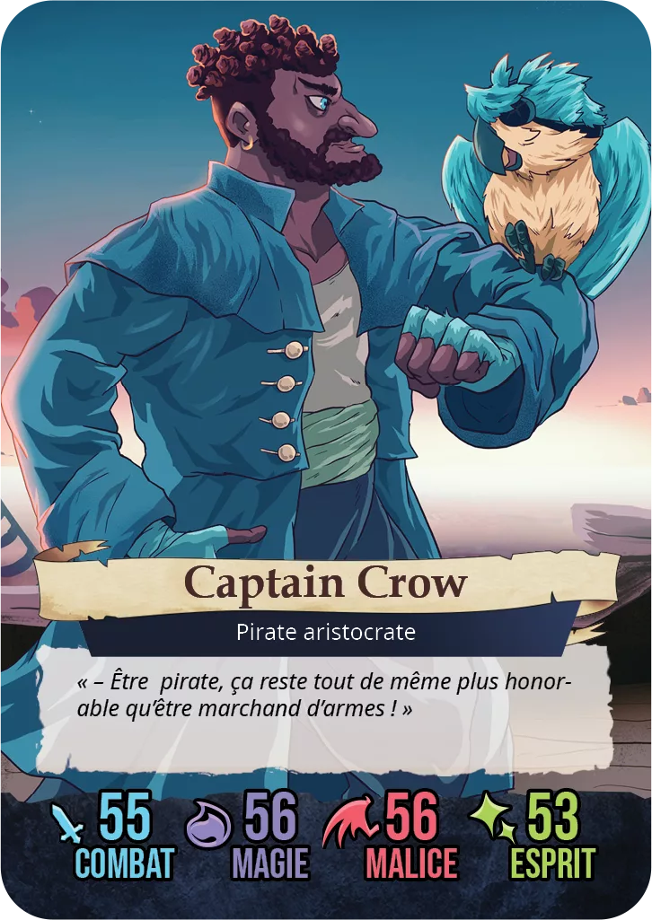 carte preview pirate perroquet